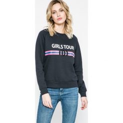 Only - Bluza Gigi. Szare bluzy bez kaptura marki ONLY, z nadrukiem, z bawełny. W wyprzedaży za 59.90 zł.