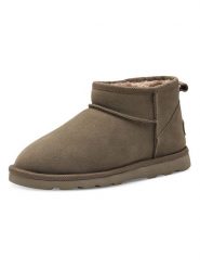 S.Oliver Skórzane botki w kolorze khaki rozmiar: 38. Brązowe botki S.Oliver, bez wzorów, bez obcasa, bez zapięcia. Za 172.78 zł.