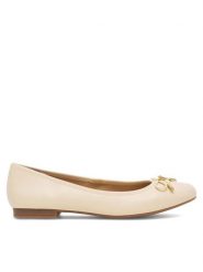 Jenny Fairy Baleriny Vikki WYL3652-1 Beżowy. Brązowe baleriny Jenny Fairy, bez wzorów, z syntetyku, bez obcasa, bez zapięcia. Za 89.99 zł.