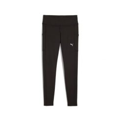 Damskie legginsy Puma Favourite Velocity. Czarne legginsy Puma, bez wzorów, sportowe. W wyprzedaży za 174.20 zł.