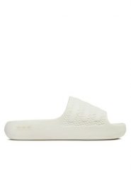 Adidas Klapki Adilette Ayoon GV9536 Biały. Białe klapki adidas, bez wzorów, z syntetyku, sportowe, bez obcasa, bez zapięcia. Za 199.99 zł.