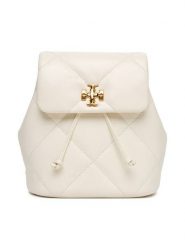 Tory Burch Plecak Kira Diamond 170485 Biały. Białe plecaki Tory Burch, bez wzorów, ze skóry, bez dodatków. Za 2,559.00 zł.