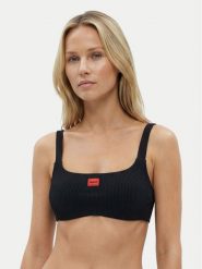 HUGO Góra od bikini 50555695 Czarny. Czarne bikini Hugo, bez wzorów, z syntetyku. Za 259.99 zł.