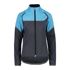 Kurtka damska z odpinanym rękawem CMP. Niebieskie kurtki przejściowe sportowe CMP, bez wzorów, z softshellu, bez kaptura, trekkingowe. Za 422.00 zł.