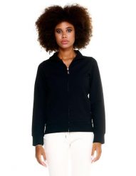 Damska bluza Leone Basic z zamkiem błyskawicznym na całej długości. Czerwone bluzy z kapturem LEONE 1947 APPAREL, na zimę, l, bez wzorów, z bawełny, z kapturem, na fitness i siłownię. Za 105.21 zł.