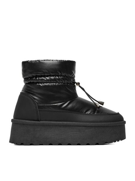 DeeZee Śniegowce HD1288 Czarny. Czarne śniegowce DeeZee, bez wzorów, z materiału, bez zapięcia. Za 179.99 zł.