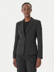 HUGO Marynarka Aredana 50516131 Czarny Slim Fit. Czarne marynarki i żakiety Hugo, bez wzorów, z syntetyku, bez ramiączek. Za 1,249.00 zł.