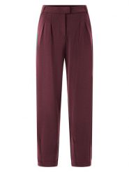 Rich & Royal Spodnie w kolorze bordowym rozmiar: XL. Czerwone spodnie materiałowe Rich & Royal, bez wzorów, z materiału. Za 304.95 zł.