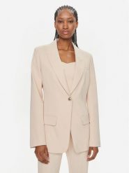 Marciano Guess Marynarka 4GGN10 7074A Beżowy Regular Fit. Brązowe marynarki i żakiety Marciano Guess, z aplikacjami, z wiskozy, bez ramiączek. Za 659.99 zł.