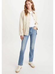 Levi's Dżinsy "724" - Regular fit - w kolorze błękitnym rozmiar: W26/L30. Niebieskie jeansy Levi's, l, z aplikacjami, klasyczne, z podwyższonym stanem. Za 255.95 zł.