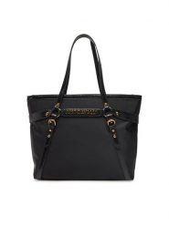 Just Cavalli Torebka 78RA4BI2 ZSB88 Czarny. Czarne torebki klasyczne Just Cavalli, bez wzorów, ze skóry, bez dodatków. Za 419.99 zł.