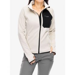 Bluza polarowa damska Columbia Triple Canyon Grid Fleece Full Zip. Brązowe bluzy bez kaptura Columbia, m, bez wzorów, z polaru, bez kaptura, trekkingowe. Za 324.99 zł.
