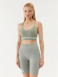 Under Armour Biustonosz sportowy Ua Seamless Low Long Bra 1357719 Zielony Compression Fit. Zielone biustonosze sportowe Under Armour, bez wzorów, z syntetyku. Za 229.99 zł.