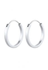 Elli PREMIUM Damskie kreole Elli Basic Minimal Blogger w srebrze próby 925 Kolczyki 1 ct. Kolczyki Elli PREMIUM, srebrne. Za 333.99 zł.