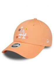 New Era Czapka z daszkiem Wmns Flower 940 La Dodgers 60435013 Pomarańczowy. Brązowe czapki z daszkiem New Era, bez wzorów, z materiału. Za 89.99 zł.