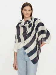 LAUREN RALPH LAUREN Szal 454966221001 Granatowy. Niebieskie szaliki i kominy Lauren Ralph Lauren, bez wzorów, z materiału. Za 379.99 zł.