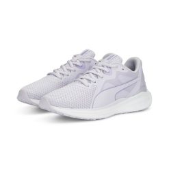Buty do chodzenia damskie Puma TWITCH RUNNER FRESH. Białe buty do biegania Puma, bez wzorów, bez zapięcia, do biegania. Za 276.00 zł.