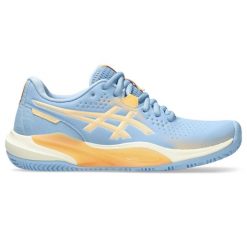 Damskie buty do padla Asics Gel-Challenger 15. Niebieskie buty treningowe ASICS, bez wzorów, z gumy, bez zapięcia. Za 528.00 zł.
