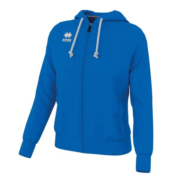 Bluza damska Errea wita. Niebieskie bluzy bez kaptura ERREA, l, bez wzorów, z bawełny, z kapturem, do piłki nożnej. Za 290.55 zł.