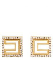 Elisabetta Franchi Kolczyki OR-58A-52E2-V180 Złoty. Żółte kolczyki Elisabetta Franchi, metalowe. Za 779.99 zł.