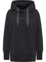 ELBSAND Bluza "Svana" w kolorze czarnym rozmiar: XL. Czarne bluzy ELBSAND, xl, bez wzorów, bez ramiączek, z kapturem. Za 199.95 zł.