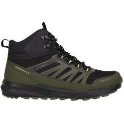 Wodoodporne buty trekkingowe Endurance Ferill. Zielone trekkingi Endurance, bez wzorów, z materiału, bez zapięcia, trekkingowe. Za 349.00 zł.
