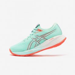 Buty do biegania damskie ASICS Gel Stratus 5. Brązowe buty do biegania ASICS, bez wzorów, bez zapięcia, do biegania. Za 599.99 zł.