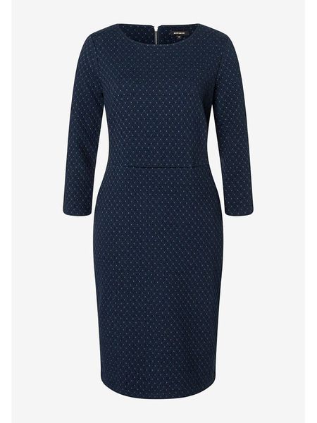 More & More Sukienka w kolorze granatowym rozmiar: 40. Niebieskie sukienki More & More, bez wzorów, bez kołnierzyka, bez ramiączek, midi. Za 133.95 zł.