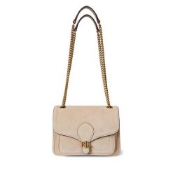 Torebka LAUREN RALPH LAUREN. Brązowe kopertówki Lauren Ralph Lauren, bez wzorów, wizytowe, bez dodatków. Za 1,599.00 zł.