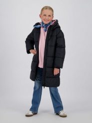 Vingino Płaszcz pikowany "Terna" w kolorze czarnym rozmiar: 140. Czarne płaszcze Vingino, bez wzorów, bez kaptura. Za 252.99 zł.