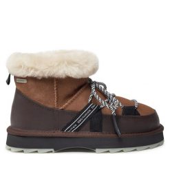 Śniegowce EMU Australia. Brązowe śniegowce Emu Australia, bez wzorów, bez zapięcia. Za 799.99 zł.
