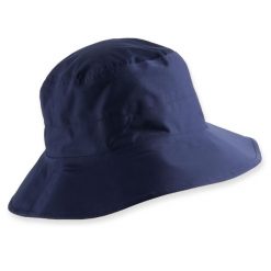 Kapelusz do golfa Inesis RW500 rozmiar 56-58 cm. Niebieskie kapelusze INESIS, bez wzorów, z materiału, biznesowe. Za 49.99 zł.