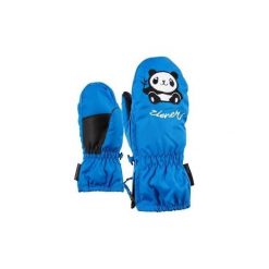Mufki ZIENER Le ZOO JR - Niebieskie. Niebieskie rękawiczki Ziener, bez wzorów, sportowe. Za 125.90 zł.