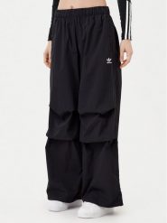 Adidas Spodnie dresowe Essentials Ripstop JD0785 Czarny Loose Fit. Czarne spodnie dresowe adidas, bez wzorów, z dresówki. Za 179.99 zł.