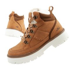 Buty trapery zimowe damskie O'neill ocieplane. Brązowe traperki O'Neill, bez wzorów, z gumy, klasyczne, bez obcasa, bez zapięcia. Za 239.00 zł.
