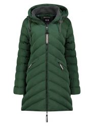 ANAPURNA Parka "Clarisana" w kolorze zielonym rozmiar: L. Zielone płaszcze ANAPURNA, l, bez wzorów, bez kaptura. Za 252.99 zł.