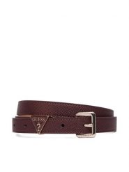 Guess Pasek Damski BW9457 P6320 Bordowy. Czerwone paski Guess, z aplikacjami, ze skóry. Za 194.99 zł.