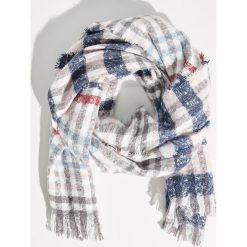 Szalik w kratę - Beżowy. Szaliki i kominy marki DOMYOS. W wyprzedaży za 19.99 zł.