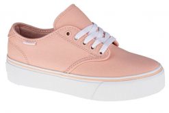 Buty do chodzenia, Vans Camden Platform Canvas VN0A3TL8VV8. Brązowe buty treningowe Vans, bez wzorów, z materiału, przed kostkę, bez zapięcia, trekkingowe. Za 149.99 zł.