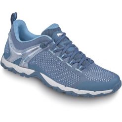 Buty sportowe damskie Meindl Cefalu Lady niebieskie. Niebieskie buty trekkingowe MEINDL, bez zapięcia. W wyprzedaży za 334.50 zł.