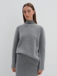 Someday Sweter w kolorze szarym rozmiar: 38. Szare swetry someday., bez wzorów, z wełny, bez ramiączek. Za 217.99 zł.