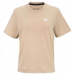 T-shirt damski Tecnifibre Graphic. Brązowe t-shirty TECNIFIBRE, bez wzorów, sportowe, bez kołnierzyka, bez ramiączek. Za 149.99 zł.