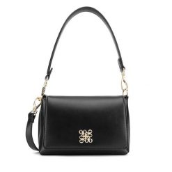 Torebka Nine West. Czarne torebki klasyczne Nine West, bez wzorów, klasyczne, bez dodatków. Za 229.99 zł.