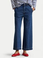 Polo Ralph Lauren Jeansy 211959033001 Granatowy Wide Leg. Niebieskie jeansy Polo Ralph Lauren, bez wzorów, z bawełny. Za 989.99 zł.