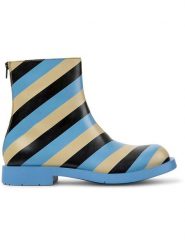 Camper Skórzane botki ze wzorem rozmiar: 41. Botki Camper, bez wzorów, eleganckie, bez obcasa, bez zapięcia. Za 448.45 zł.