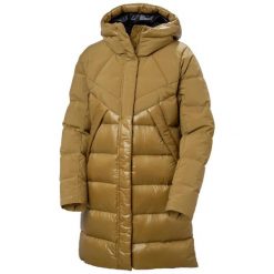Parka dla kobiet Helly Hansen Bliss. Brązowe płaszcze Helly Hansen, l, bez wzorów, bez kaptura. Za 1,607.00 zł.