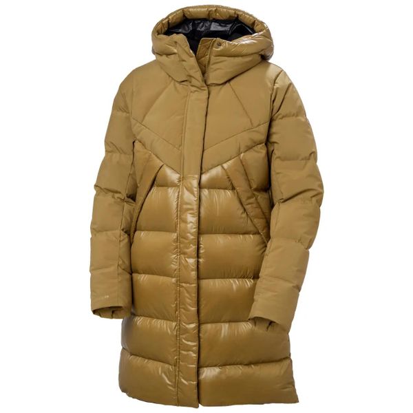Parka dla kobiet Helly Hansen Bliss. Brązowe płaszcze Helly Hansen, l, bez wzorów, bez kaptura. Za 1,607.00 zł.