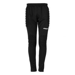 Dziecięce spodnie piłkarskie oddychające Uhlsport Essential czarne. Białe szorty Uhlsport, bez wzorów, sportowe. Za 194.00 zł.