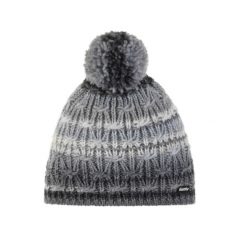 Czapka Eisbar Anka Pompon MÜ. Szare czapki zimowe Eisbär, bez wzorów, z dzianiny, eleganckie. Za 269.90 zł.