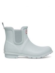 Hunter Kalosze HFW-001 Niebieski. Niebieskie kalosze Hunter, bez wzorów, z syntetyku, bez zapięcia. Za 219.99 zł.